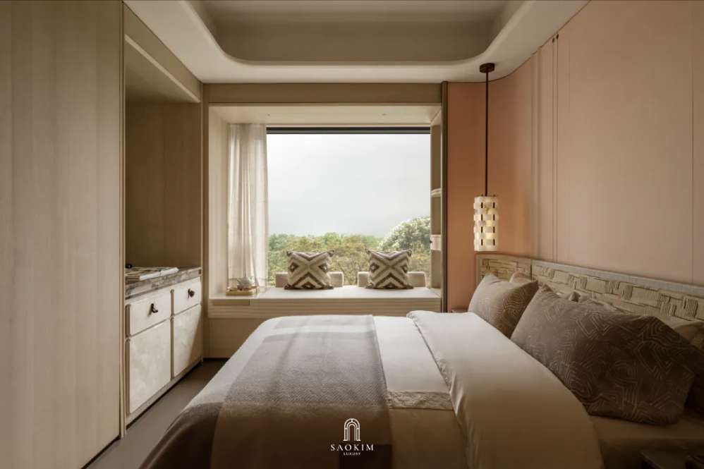 Thiết kế phòng ngủ biệt thự phong cách Contemporary Organic Luxury - Sự giao hoà giữa thiên nhiên và thẩm mỹ đương đại